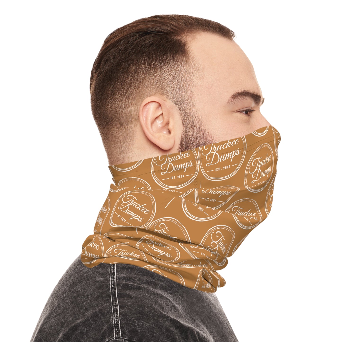 Truckee Dumps Midweight Neck Gaiter (Mocha)