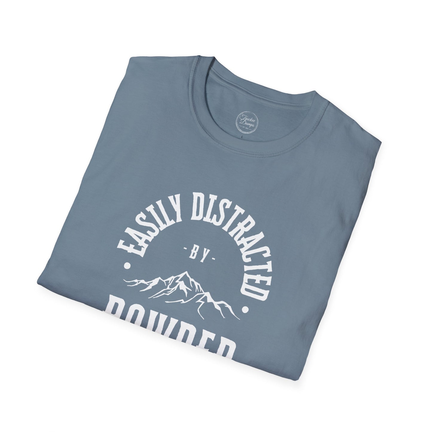 Truckee Dumps 'Easily Distracted' - Unisex Softstyle T-Shirt