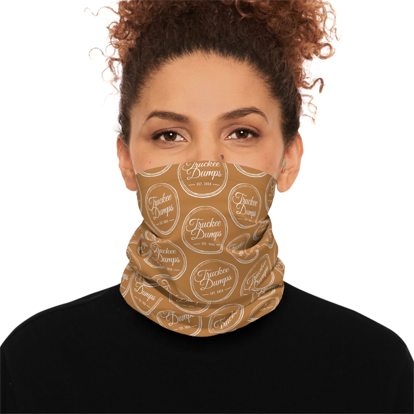 Truckee Dumps Midweight Neck Gaiter (Mocha)